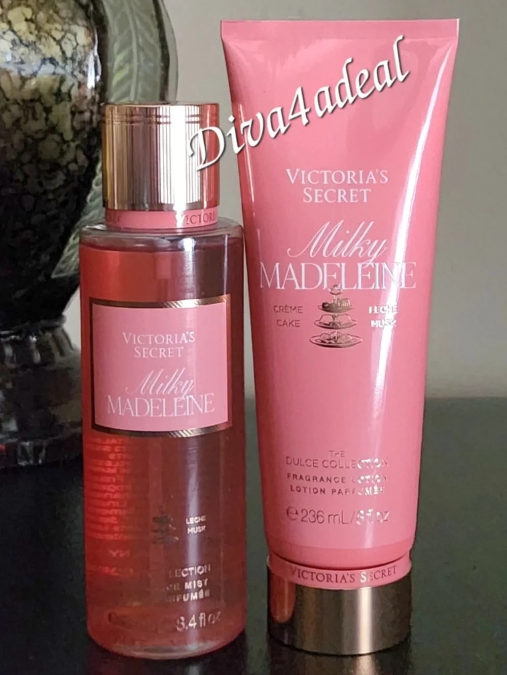 Victoria’s Secret MILKY MADELEINE 2PC Mist + Lotion Bundle
